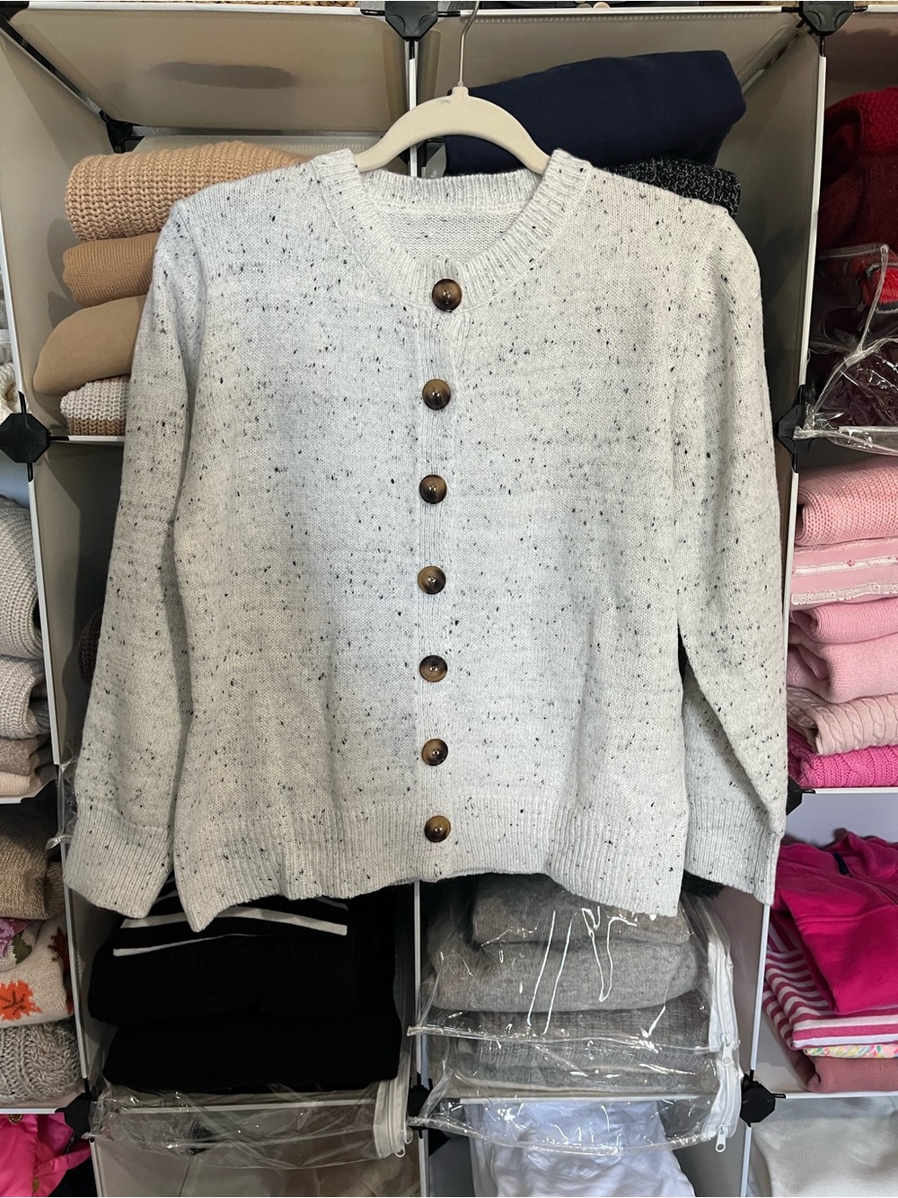 NWOT Marled Grey Cozy Cardigan